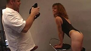 Milf Brunette Photoshoot Turns Naughty