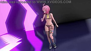 Idol Performs Strip Tease To Yoasobi Music.