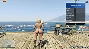 Gta v nude mod installed game play part 07 gta 5 missions story mode