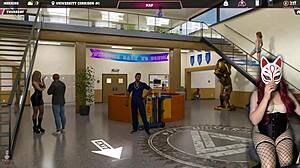 Steps of Debauchery 31 features sexy babes on public beach