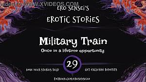 Military train erotic audio crafted for women by ESES29. Dive into this unique fantasy.