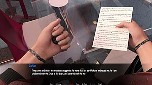 Playing lily's curse with brunette and redhead