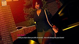 sexy o2 in black satin dress bra and stockings gets pov blowjob with cunilingus and rimming in panties