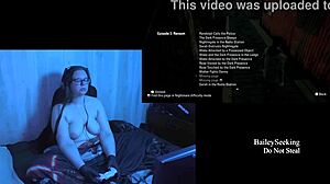 just chilling with alan wake, naked in part 5