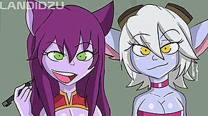 The Three Yordelis in Furry Hentai Action!