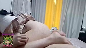 Qingteng sister and her lover's intimate night together