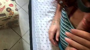 Enjoying Oral Fun with the Little Aunt on iPhone