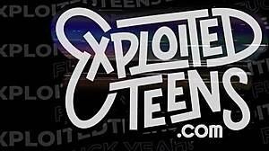 Short latina teen in interview