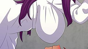 Fern Animation Features Big Tits In Cartoon Blowjob Scene