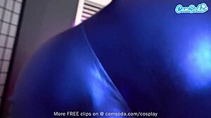 Camsoda - Hot Brunette Kitana Cosplay Destroys Tight Asshole with Buttplug