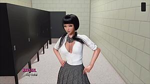 Ripples Gameplay Part 1: Hentai Milf's Clothes Torn Off