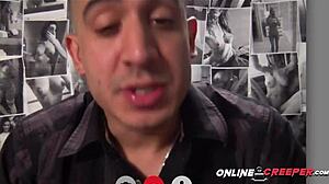 Vicious Bruno hardens his cock to drill deep in the storyline