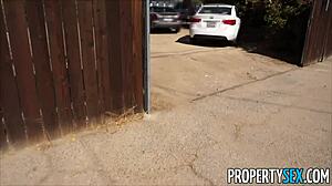 property sex - desperate real estate agents fucks on camera to sell house