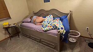 Milf Engages In Roleplay With Husband Using Dirty Talk.