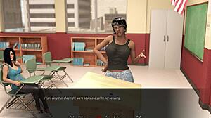 Playing lily's curse with brunette and redhead