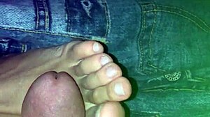 Beautiful Feet Wife Does Footjob