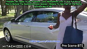 Rina Arem Masturbates in Stacy Shepard's Car Back Seat! 😜