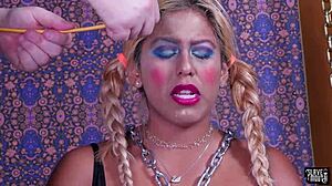 olive skinned sub teen 18+ sucks cock deepthroat