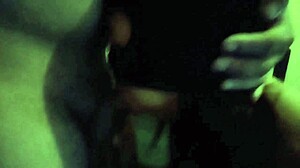 tiny filipina fucks and eats cum in the garage