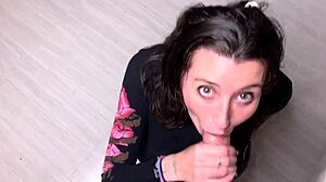 Big Tit Teen Loves Sucking Huge Cock Deep.