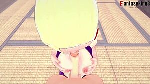 Big Booty Babe Delivers Hot Deepthroat on BBC