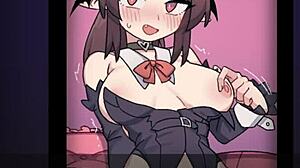 Hentai Game Succubus Fingering in Corporate Fantasy