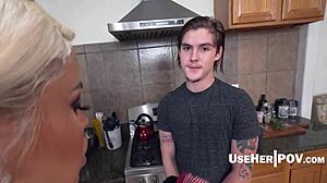 Holy! Freeusing Stepmom's Pumpkins with Stepdad on Halloween Night!