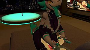 slutty tasque manager banged hard in furry bed action