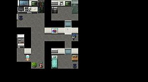 Space zombie fucks asian in latex