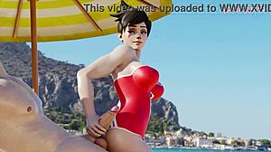 overwatch 2 tracer fucking compilation with tits and pussy