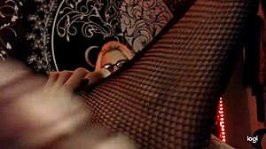 Fetish asmr with bbw too much for youtube rubbing sounds for foot & stockings voyeur