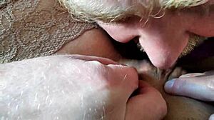 Hot Russian mom AimeeParadise worships monster cock with deepthroat 🔥