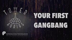 Your First Gangbang Audio