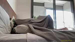 Neighbor let me creampie her tight hole!