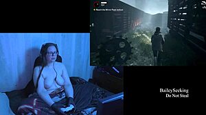 just chilling with alan wake, naked in part 5