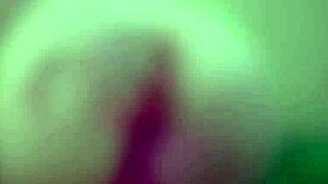 Redhead Siri masturbates with big dildo outdoors