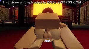 Big Titty Roblox Girl Gets Multiple Creampies