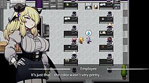 Hentai Game Succubus Fingering in Corporate Fantasy