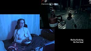 just chilling with alan wake, naked in part 5