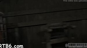 Torment sex porn with bondage and femdom blowjob 😩💦