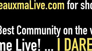 Cougar du Texas Deauxma baise Brooke Tyler en jupe lors du recensement