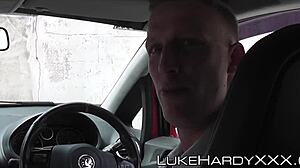 Naughty English Milf Giggles Riding Huge Cock in Wild Action