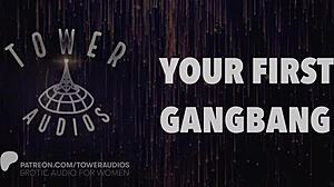Your First Gangbang Audio