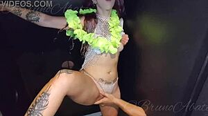 i gave my dick to the argentine slut to suck in the gloryhole and cum in mouth