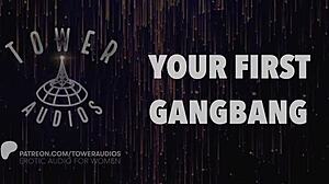Your First Gangbang Audio