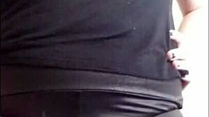 hey, submit to this bitchy femdom with a strapon in pov now!