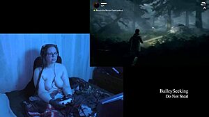 just chilling with alan wake, naked in part 5