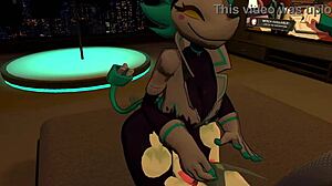 slutty tasque manager banged hard in furry bed action