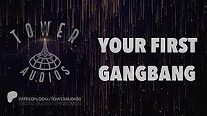 Your First Gangbang Audio