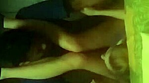 interracial couple engages in passionate sex on that date